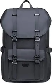 [KAUKKO] Travel Laptop Backpack, Outdoor Rucksack, Causal backpack Fits 15.6"(5-9-BLACK), 5-9-black