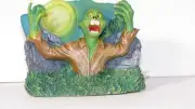 ZBR2 Zombie Rising from Grave Halloween, Aquarium or Bowl ornament Penn Plax