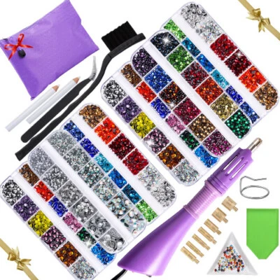 Crystal DMC Hot Fix with Hotfix Applicator Hot-melt Adhesive Rhinestones