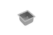 Bakemaster Silver Anodised Square Cake Pan 10x7.5cm