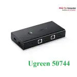 ♞,♘,♙UGREEN 50744 正品 2 USB KVM 切換器 1 電腦適配器