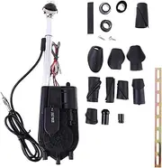 MagiDeal UHF Radio Antenna Car Power Radio Antenna Universal Micro Relay Stainless Steel Fully Automatic Antenna for Stereo Mount Motor Vehicles
