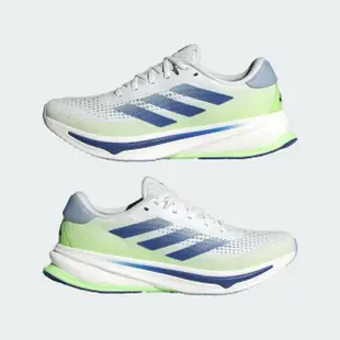 【adidas 愛迪達】Supernova Rise M 男 慢跑鞋 運動 路跑 訓練 網眼 透氣 緩震 白藍綠(IF3015)