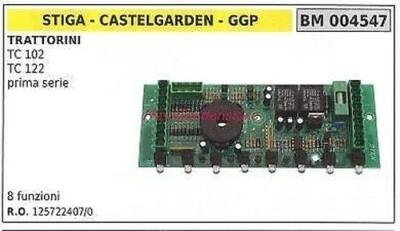 Electronic Board Castelgarden Mower TC 102 122 First Series 004547