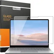 Megoo Surface Laptop Go 3/2/ 1 12.4" Glass Screen Protector, Anti Scratch/Easy Installation/ 9H Hardness/Ultra Clear Tempered Glass for Surface Laptop Go 3/2/ 1 2020-2023 Released