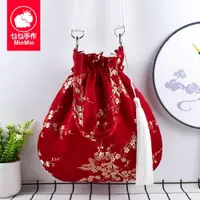 在飛比找ETMall東森購物網優惠-原創中國風小仙女刺繡斜挎包包