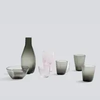 在飛比找ETMall東森購物網優惠-sort丹麥HAY手工玻璃冷水杯碗花瓶TELA超薄玻璃水杯茶