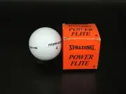 Vintage NOS Spalding Power Flite 4 Golf Ball in Original Box - New Old Stock