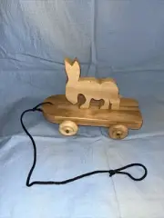 Wooden Donkey Pull-along Toy