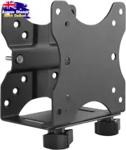 Thin Client Mini PC Mount Bracket VESA Monitor Arm Stand Under Desk Holder