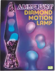 Amethyst Diamond Motion Lamp