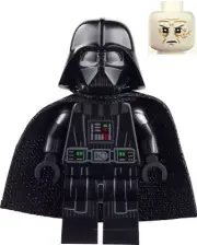 LEGO Star Wars sw1249 Darth Vader Printed Arms Spongy Cape White Head Brand NEW