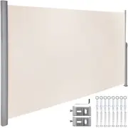 Retractable Patio Screen Retractable Fence, 1.6x3m Privacy Screen, Outdoor