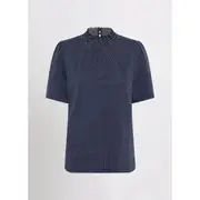 Cece Mock Neck Top