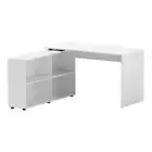 Artiss Computer Desk Bookshelf White 130CM