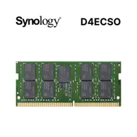 在飛比找PChome24h購物優惠-Synology 群暉科技 D4ECSO DDR4 2666