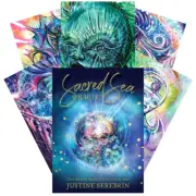Sacred Sea Oracle Cards Deck Cosmic Justine Serebrin Rockpool Publishing RP87