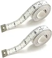 Body Measuring Tape, 2 Pcs Double Sided Soft Measuring Tape for Sewing, Tailor, Cloth, Body Measurement, Sewing Craft