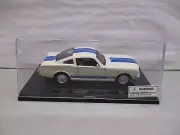 Newray 1966 Mustang GT350 1/32 White with Blue Stripe