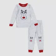 Jolly Jammies Matching Family Christmas PJ's Sleepwear Set, 2-Piece, Size: 12