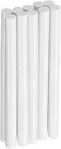 uxcell 10pcs Hot Glue Sticks 0.28" Dia x 3.94" Long EVA Mini Hot Melt Adhesive Glue Stick for Hot Melt Gun Wood Plastic Glass Flowers Fabrics Foam, White
