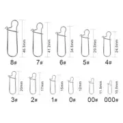 100pcs/pack Lock Fishing Snap Tool Quick Change Hook Swivel Connector Line