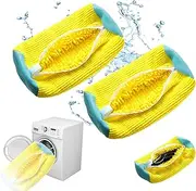 Shoe Washing Bag for Washing Machine, Laundry Shoe Bag for Washer Dryer, Reusable Zipper Shoe Washing Bag Sneaker Cleaning Bag 2PCS