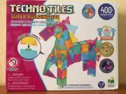 Techno Tiles Super Building Set 400+ Building Pieces Ages 4 Years and Up New