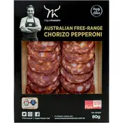 Miguel Maestre Free Range Chorizo Pepperoni 80g