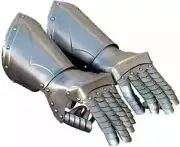 Late Medieval Steel Kinght Gauntlet Hand Gloves SCA Cosplay Gauntlet Reenactment