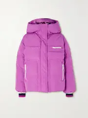 [Fusalp] Fusalp - Hortense Quilted Hooded Down Ski Jacket - Purple - FR 40 FR 40 Purple