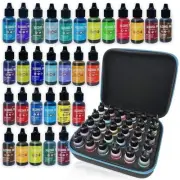 30x Tim Holtz Alcohol Ink .5oz Bottles (Assorted Colors), Pixiss Alcohol Ink...