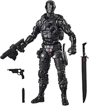 G.I. Joe - Classified Series - 6" Snake Eyes Action Figure 02 - Collectible Premium Toy with Multiple Accessories - Custom Package Art - Toys for Kids - Boys and Girls - E8490 - Ages 4+