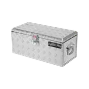 Rhino 610 x 280 x 270mm Aluminium Checkerplate Tool Box