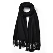 Scarf for Women - Womens Scarf Pashmina Shawls and Wraps for Evening Black