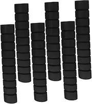 Mipcase 6pcs Horizontal Bar Accessories Pull up Hand Grips Weight Lifting Grips Pull up Bar Cover Gym Hand Grip Pads Gymnastics Bar Grips Gym Bar Pad Pull up Bar Attachment Black Sponge