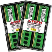 A-Tech 128GB 4x 32GB 2Rx8 PC4-25600R RDIMM DDR4 3200 ECC REG Server Memory RAM