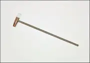 Small Stainless Steel/Nylon 2 oz Mini Hammer-Gold Jewlers-Punch-Watch-Silver