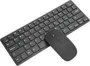 2.4G USB Receiver Keyboard Mouse Set, Cordless Quiet Keyboard Mouse with USB Receiver, Wireless Keyboard and Mouse Combo for Computer Desktop PC Laptop
