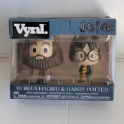VYNL Harry Potter & Rubeus Hagrid Figurines