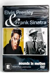 Elvis Presley & Frank Sinatra Sounds in Motion -DVD -Music New