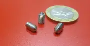 18-8 Stainless Steel Set Screws, Cone Point, 8-32 x 5/16" Length, 100 Pieces