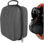 Geekria Shield Gaming Headset Case for Large Sized Over-Ear Headphones, Replacement Hard Shell Travel Carrying Bag with Cable Storage, Compatible with Razer, Sennheiser, Sony Headsets