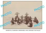 OLD ABORIGINAL LARGE PHOTO CORROBOREE Nth QLD c1900