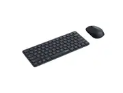 RAPOO X9010M Multi-mode Wireless Ultra-slim Desktop Combo Set Dark Grey 9010M-BK