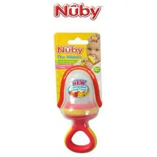 【全新未拆】Nuby 蔬果棒-圈圈款-紅(10M+)