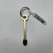 Minute Key No Touch Tool Solid Brass Anti-microbial By Hillman Avoid Germs New