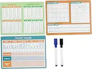 ERINGOGO Interactive Education Boards Double Sided Whiteboards Multipurpose Learning Teaching Supplies