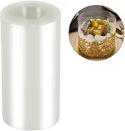 Cake Collars 4 x 394inch,Transparent Cake Rolls, Clear Cake Strips, Transparent Chocolate Mousse Collar Baking Surrounding Edge Decorating Acetate Roll
