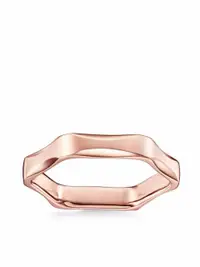 在飛比找Farfetch優惠-18kt rose gold LABELLO ring